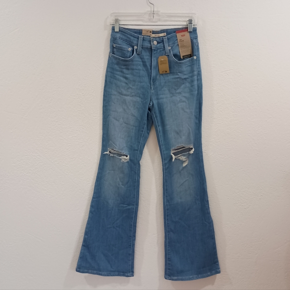NWT! Levi's 726 Hypersoft High Rise Flare Jeans